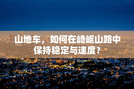 山地车，如何在崎岖山路中保持稳定与速度？