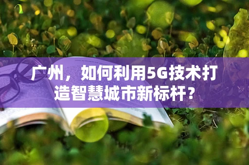 广州，如何利用5G技术打造智慧城市新标杆？