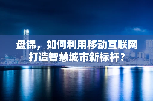 盘锦，如何利用移动互联网打造智慧城市新标杆？