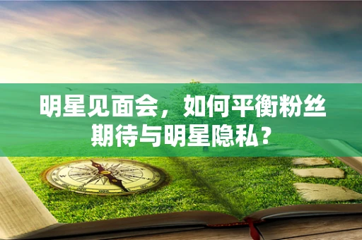明星见面会，如何平衡粉丝期待与明星隐私？