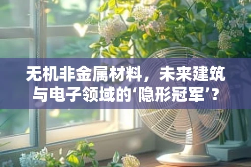 无机非金属材料，未来建筑与电子领域的‘隐形冠军’？