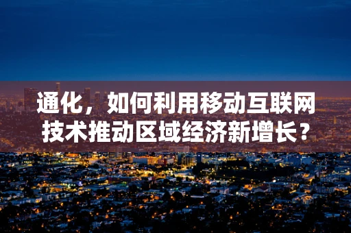 通化，如何利用移动互联网技术推动区域经济新增长？