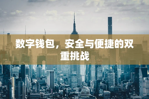 数字钱包，安全与便捷的双重挑战