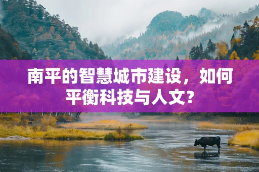 南平的智慧城市建设，如何平衡科技与人文？