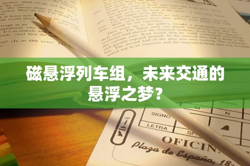 磁悬浮列车组，未来交通的悬浮之梦？