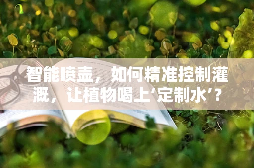 智能喷壶，如何精准控制灌溉，让植物喝上‘定制水’？