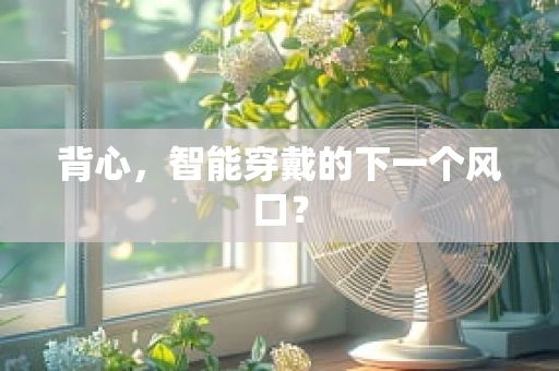背心，智能穿戴的下一个风口？