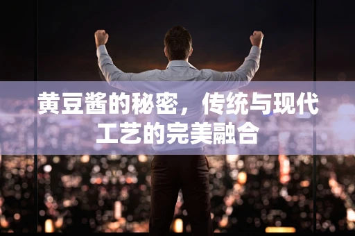 黄豆酱的秘密，传统与现代工艺的完美融合