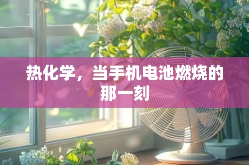 热化学，当手机电池燃烧的那一刻