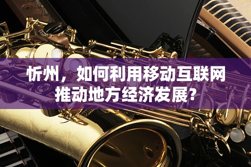 忻州，如何利用移动互联网推动地方经济发展？