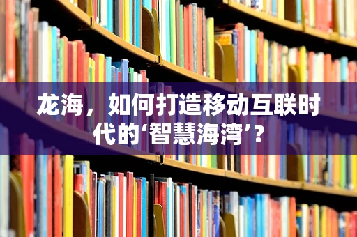 龙海，如何打造移动互联时代的‘智慧海湾’？
