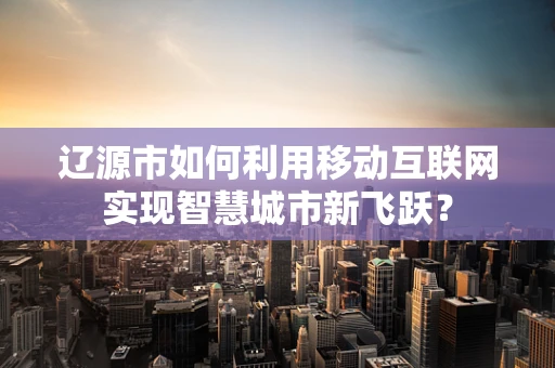 辽源市如何利用移动互联网实现智慧城市新飞跃？