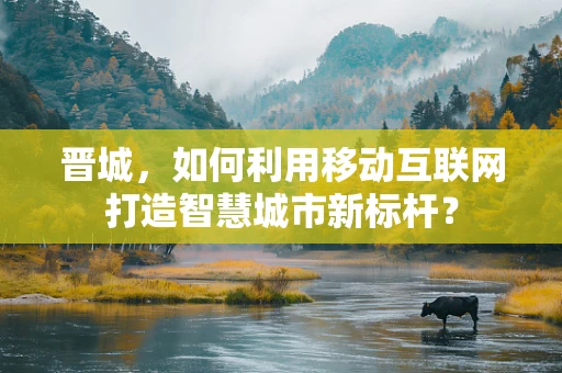 晋城，如何利用移动互联网打造智慧城市新标杆？