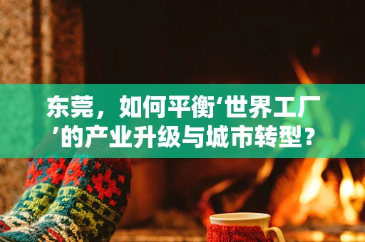 东莞，如何平衡‘世界工厂’的产业升级与城市转型？