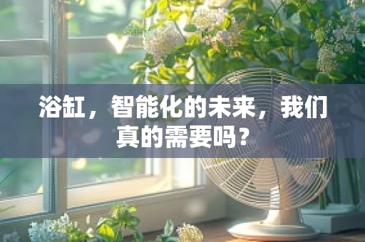 浴缸，智能化的未来，我们真的需要吗？