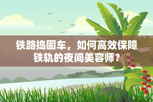 铁路捣固车，如何高效保障铁轨的夜间美容师？