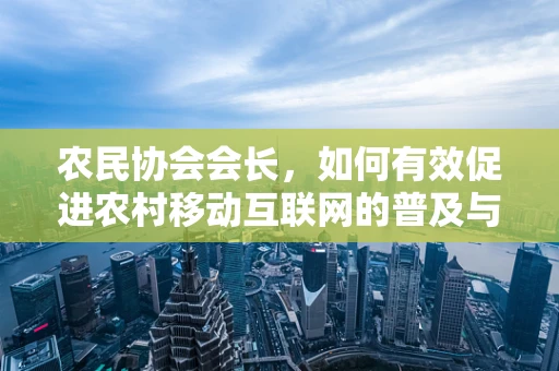 农民协会会长，如何有效促进农村移动互联网的普及与利用？