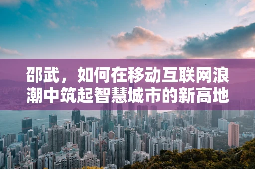 邵武，如何在移动互联网浪潮中筑起智慧城市的新高地？