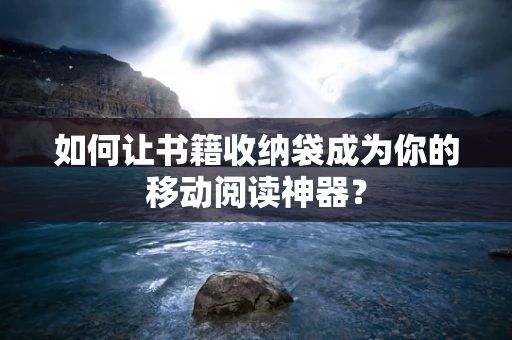 如何让书籍收纳袋成为你的移动阅读神器？