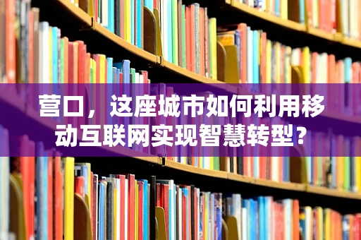 营口，这座城市如何利用移动互联网实现智慧转型？