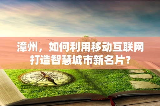 漳州，如何利用移动互联网打造智慧城市新名片？