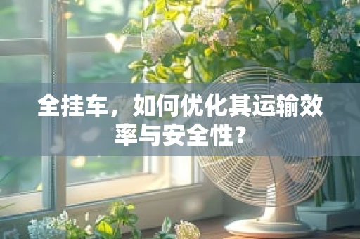 全挂车，如何优化其运输效率与安全性？