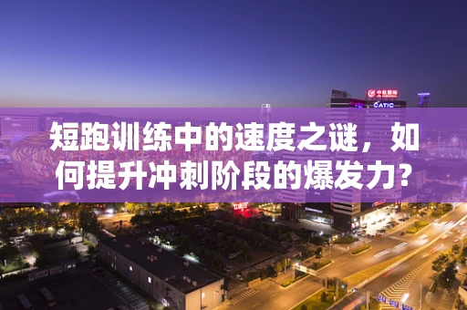 短跑训练中的速度之谜，如何提升冲刺阶段的爆发力？
