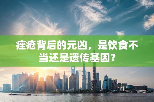 痤疮背后的元凶，是饮食不当还是遗传基因？