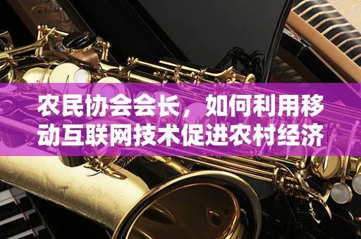 农民协会会长，如何利用移动互联网技术促进农村经济发展？