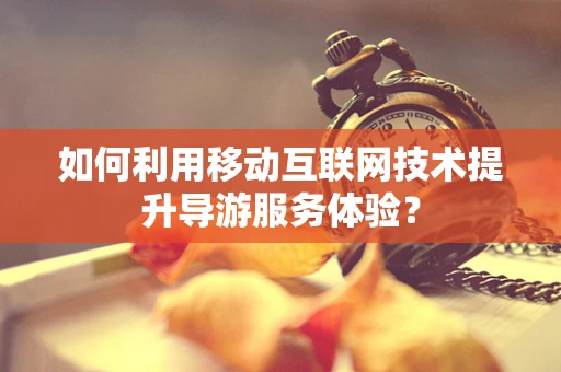 如何利用移动互联网技术提升导游服务体验？
