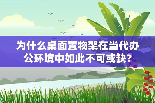 为什么桌面置物架在当代办公环境中如此不可或缺？