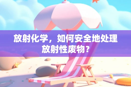 放射化学，如何安全地处理放射性废物？