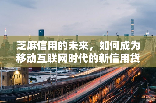 芝麻信用的未来，如何成为移动互联网时代的新信用货币？
