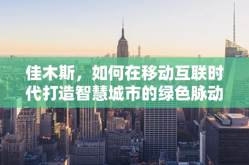 佳木斯，如何在移动互联时代打造智慧城市的绿色脉动？