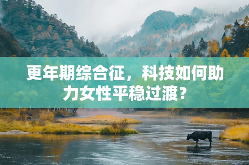 更年期综合征，科技如何助力女性平稳过渡？
