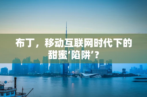 布丁，移动互联网时代下的甜蜜‘陷阱’？