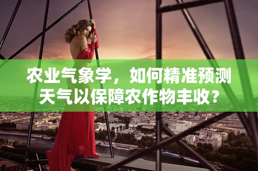 农业气象学，如何精准预测天气以保障农作物丰收？