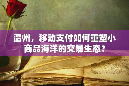 温州，移动支付如何重塑小商品海洋的交易生态？