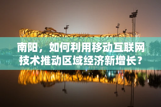 南阳，如何利用移动互联网技术推动区域经济新增长？