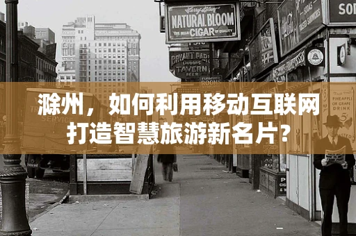 滁州，如何利用移动互联网打造智慧旅游新名片？