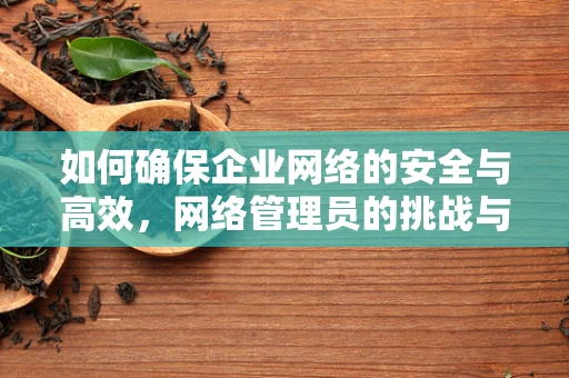 如何确保企业网络的安全与高效，网络管理员的挑战与策略？