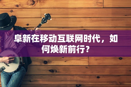 阜新在移动互联网时代，如何焕新前行？