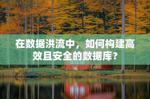 在数据洪流中，如何构建高效且安全的数据库？