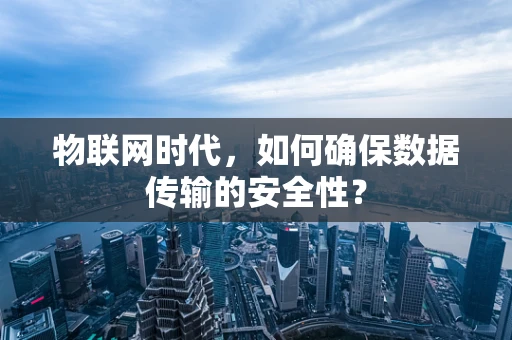 物联网时代，如何确保数据传输的安全性？