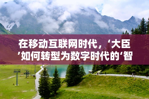 在移动互联网时代，‘大臣’如何转型为数字时代的‘智囊’？