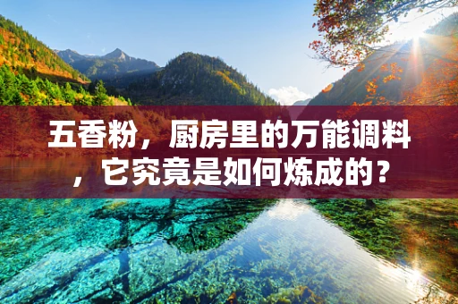 五香粉，厨房里的万能调料，它究竟是如何炼成的？
