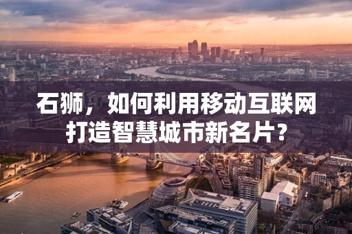 石狮，如何利用移动互联网打造智慧城市新名片？