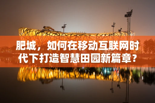 肥城，如何在移动互联网时代下打造智慧田园新篇章？