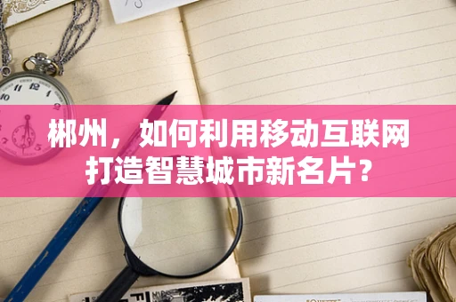 郴州，如何利用移动互联网打造智慧城市新名片？