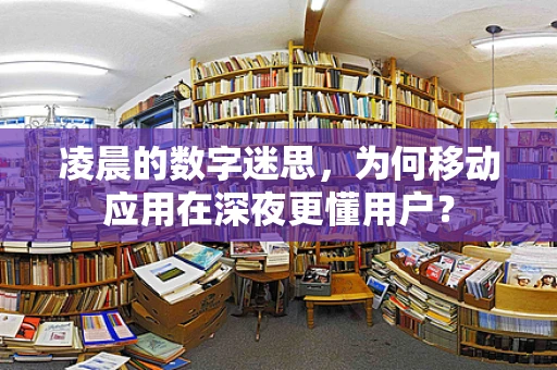 凌晨的数字迷思，为何移动应用在深夜更懂用户？